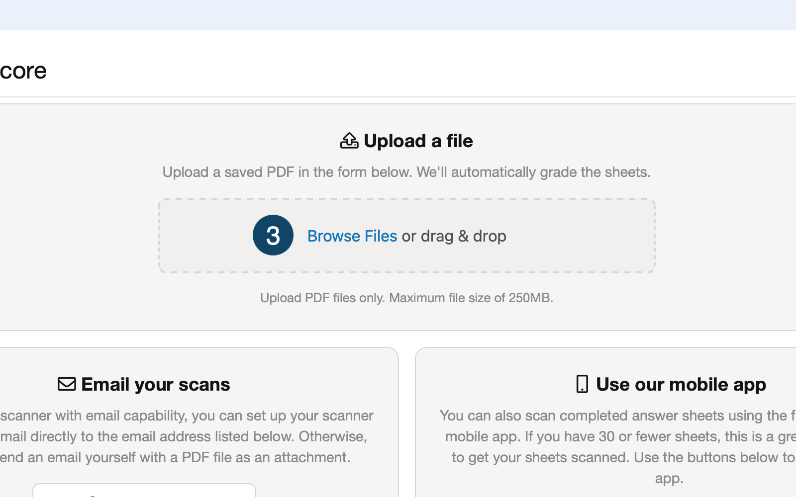 Browse Files Button